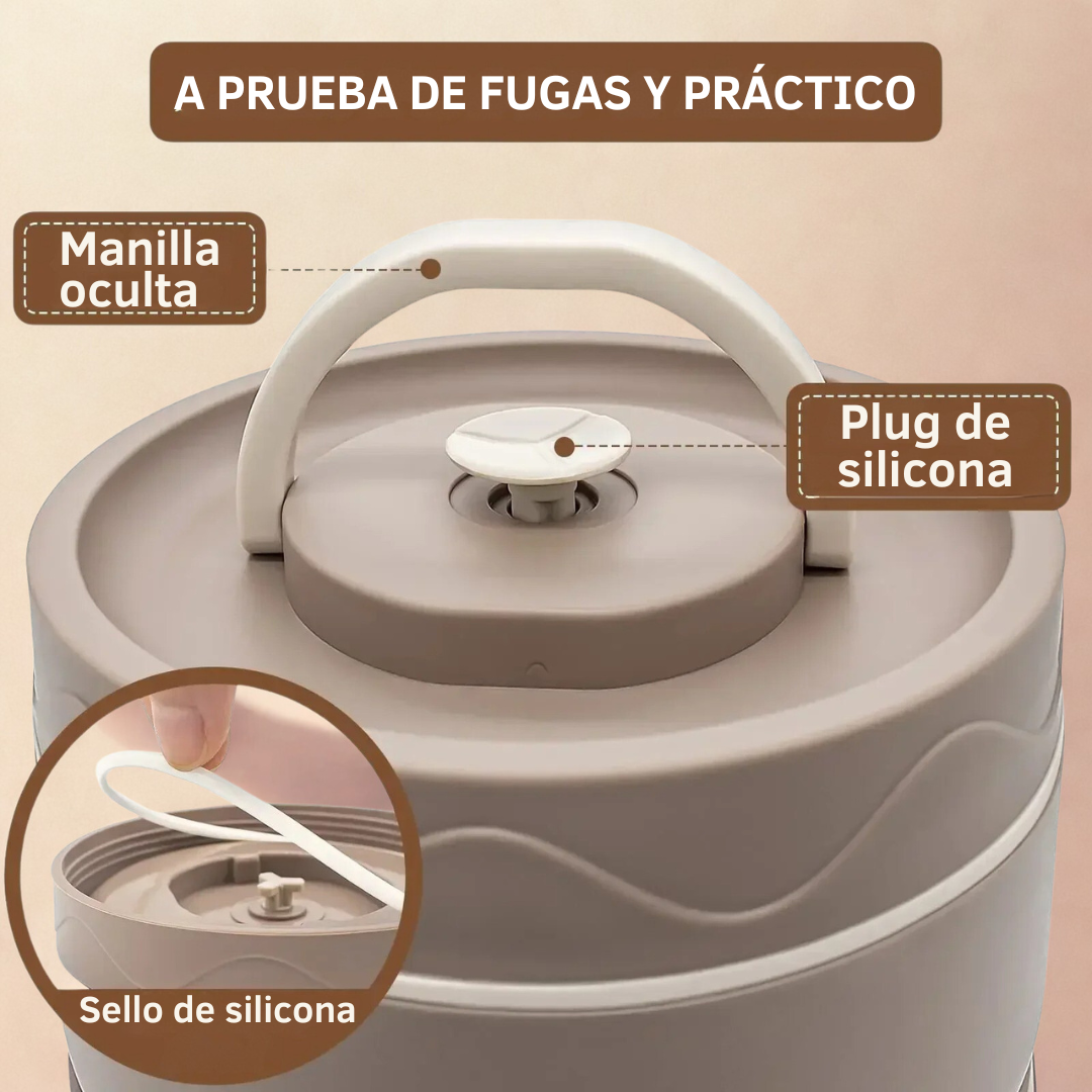 ♨️ ThermoStack Lunch Set – ¡Lleva tu comida caliente a donde vayas!
