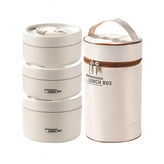 ♨️ ThermoStack Lunch Set – ¡Lleva tu comida caliente a donde vayas!