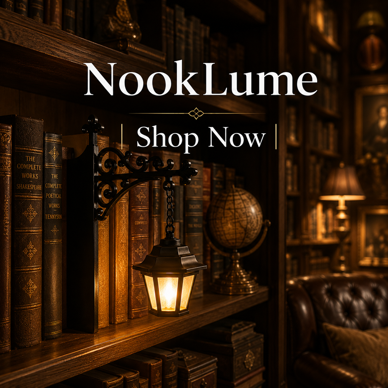 NookLume™ BookShelf Lantern