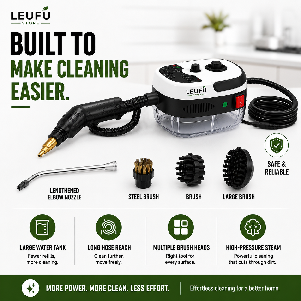 SteamForce™ Portable High Pressure Cleaner