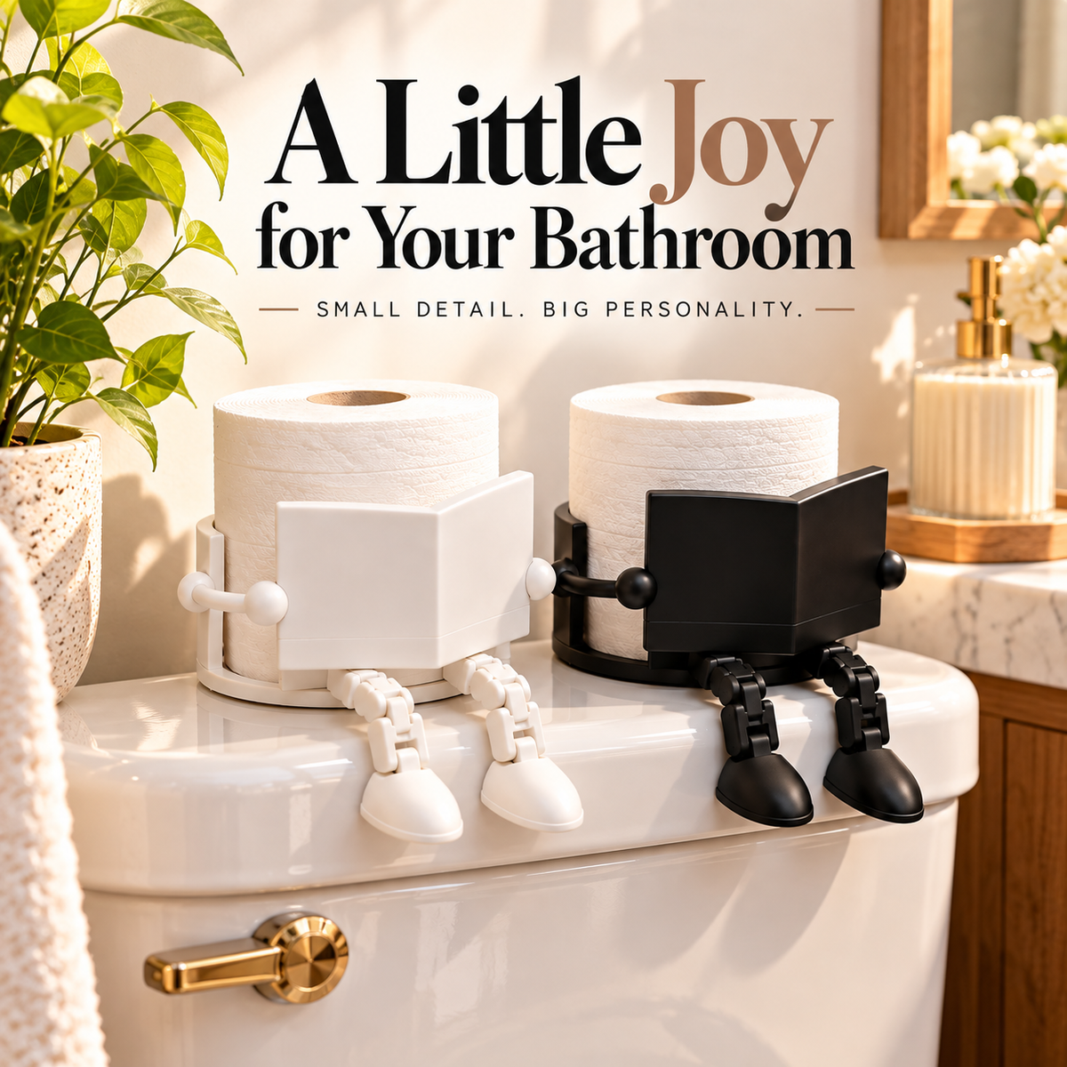 Little Reader™ | Cute Toilet Paper Holder