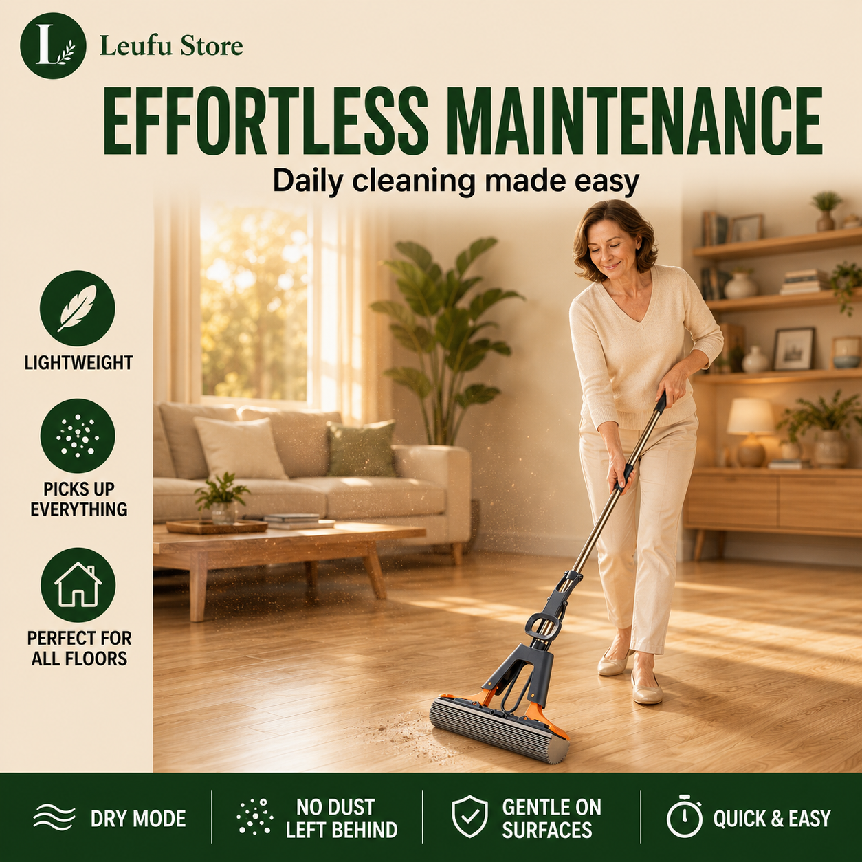 SqueezePro™ Floor Mop
