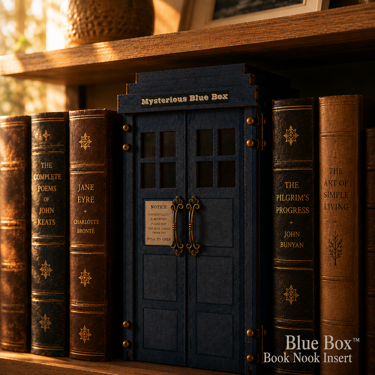 Blue Box™ Book Nook Insert