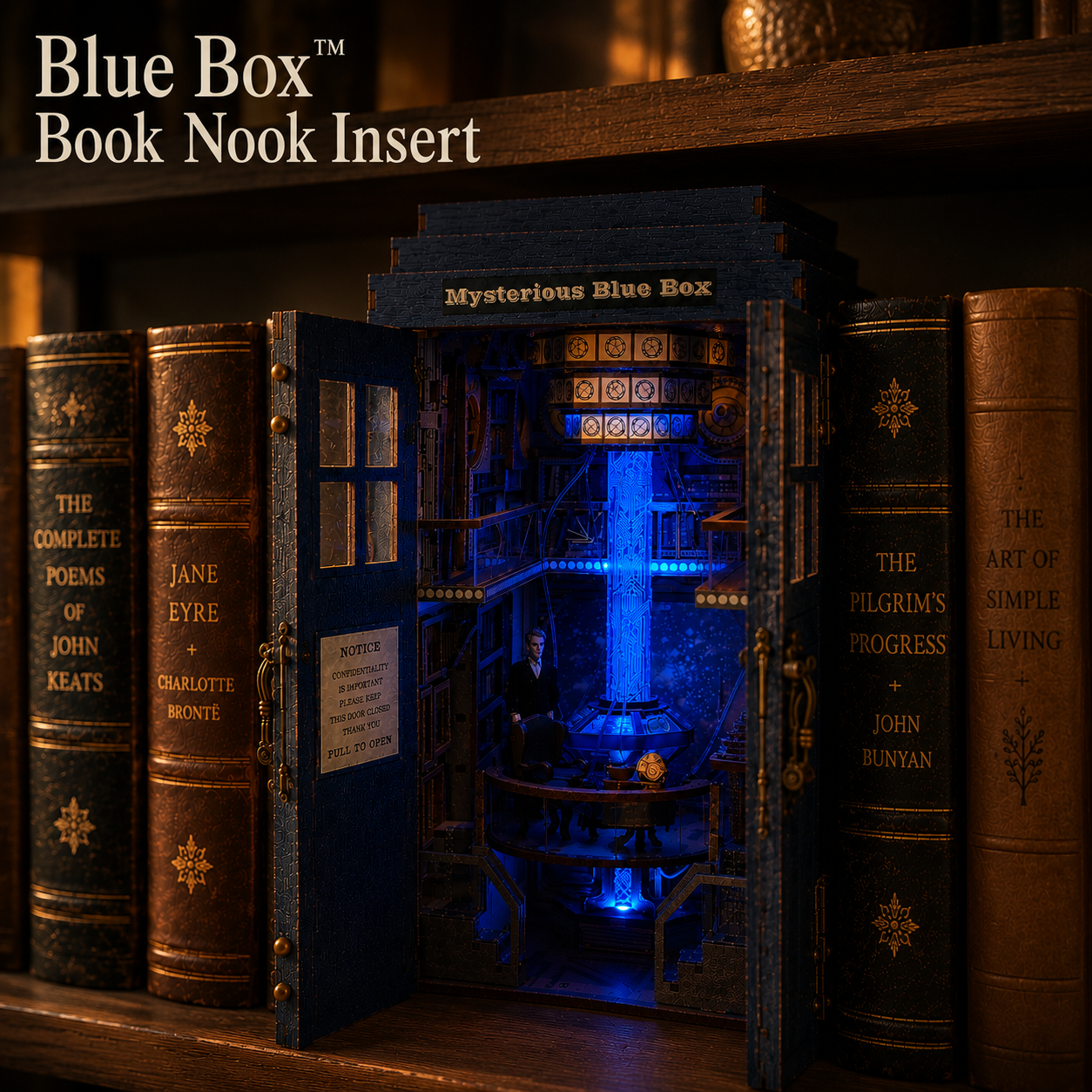 Blue Box™ Book Nook Insert