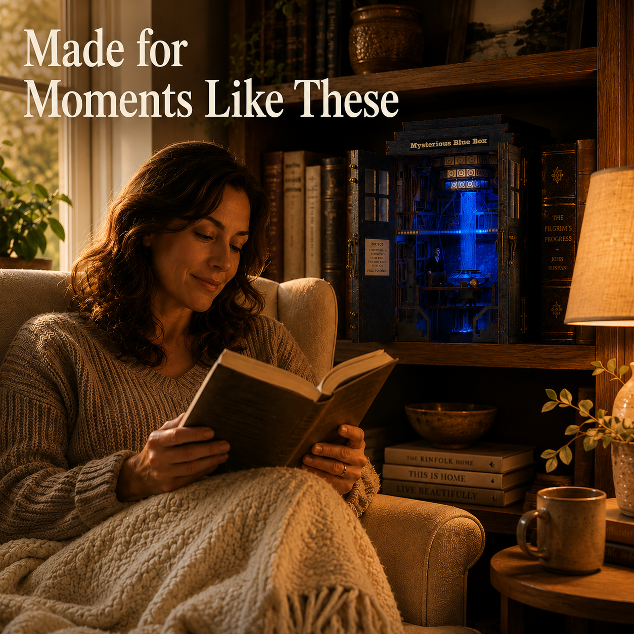 Blue Box™ Book Nook Insert