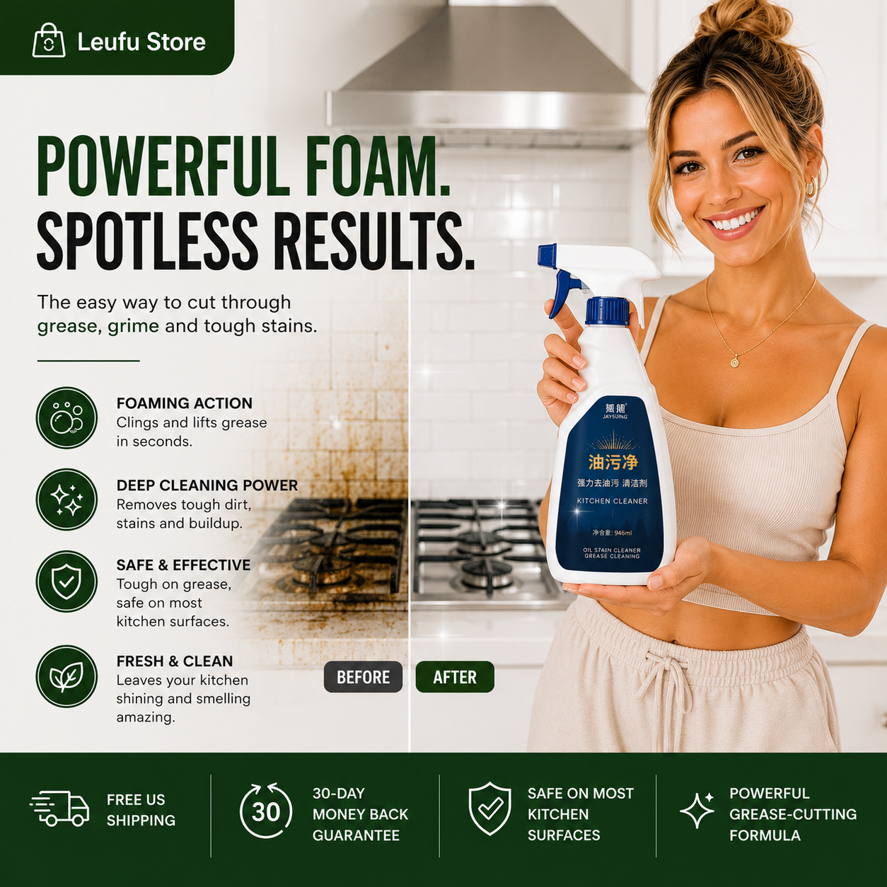 KitchenBlast™(2x330ml)- Grease Dissolver