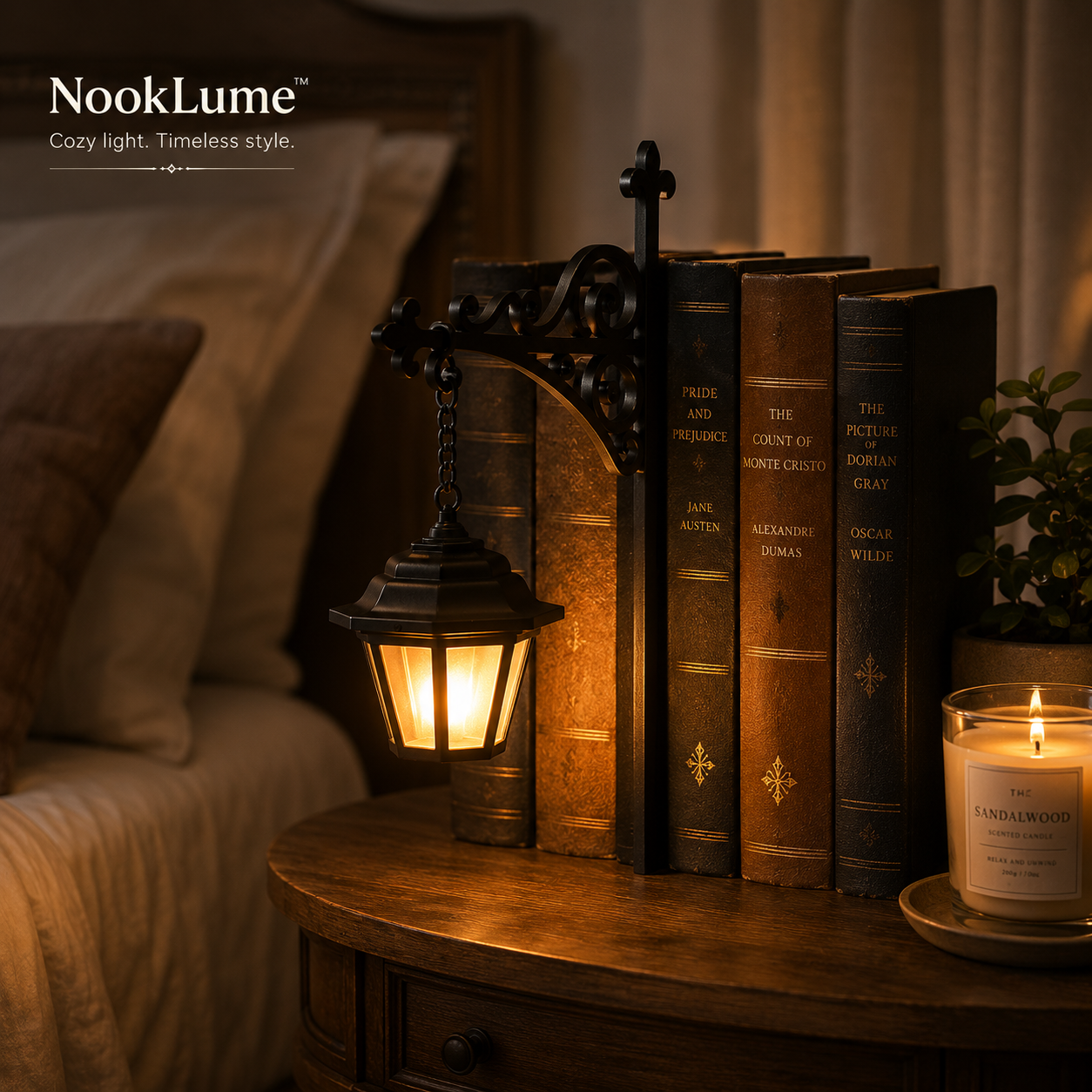 NookLume™ BookShelf Lantern