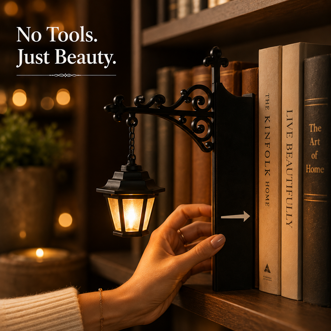 NookLume™ BookShelf Lantern