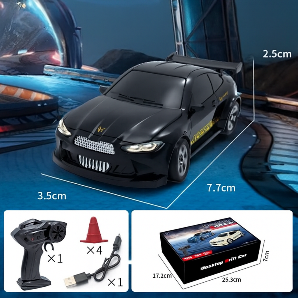 🚙 Mini RC Car – Pocket Size Racer