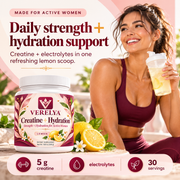 VERELYA Creatine + Hydration – Lemon
