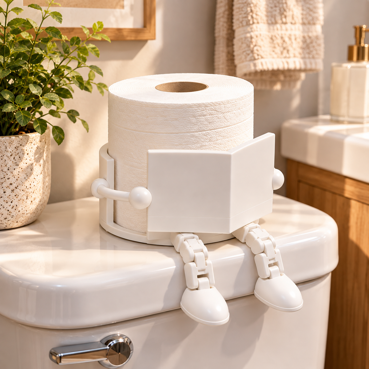 Little Reader™ | Cute Toilet Paper Holder