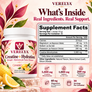 VERELYA Creatine + Hydration – Lemon