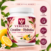 VERELYA Creatine + Hydration – Lemon
