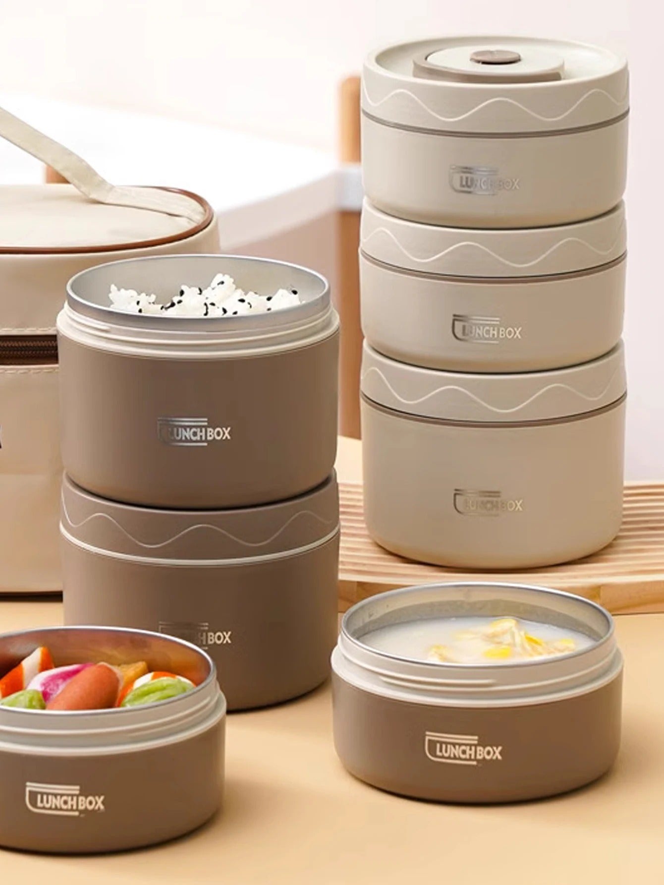 ♨️ ThermoStack™ Insulated Food Container Set